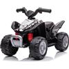 Mondial Toys Mini Quad elettrico per bambini con Licenza Ufficiale Honda TRX250X 6V di Mondial Toys ATV con Luci a LED e Suoni integrati Nero