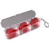 Target Darts K Flex Flights Storage Case | Conserva Set di 3 Kflex Flight e Shaft System | Supporto K-Flex, K Case, Accessori per Freccette, Custodia Rigida con Portachiavi