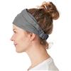 CHARM Bandana da Donna in Cotone, Grigio