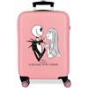 Disney Valigia Cabina Disney Nightmare Multicolor 38x55x20 cm Rigida in ABS Chiusura a Combinazione Laterale 35L 2 kg 4 Doppie Ruote Bagaglio a Mano
