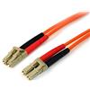 StarTech.com Cavo patch duplex in fibra multimodale 50/125 da 1m, LSZH LC/LC, OM2 (50FIBLCLC1)