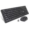 Manhattan Funk-Tastatur,- Maus-Set 178990 Nero