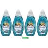 Beni Culinari 4 X Coccolino Wonder Wash Ultra Clean detersivo liquido per lavatrice - Ideale per cicli brevi 37 lavaggi 1480 ml + portachiavi Beni Culinari