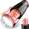 Watcosa Masturvatore per Uomo Mano Libera Elettrici Sex Toys, Masturbatore Uomo con 7 Modalità di Funzione Telescopica e Rotante Masturbtore per Pene Sexytoysys Uomo Elettrico Impermeabile Adatto