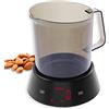 ADE Bilancia da cucina digitale - Pesa Solidi e Liquidi | Brocca di misurazione | 1 Litro - Capacità Massima 3 kg | Tara Automatica | Marrone