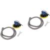 DOITOOL 2 Set lucidatore lucidatrice per auto polish Secchio portatile carta da parati autoadesiva utensili strumento di rettifica per ceratura strumento di rettifica pneumatico addominali
