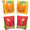 Bestway Braccioli Per Nuoto Frutta, Fragola E Ananas (23x15cm) Art. 32042 - Colori Assortiti