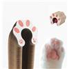 Thapncow Magic Organ Cat Scratching Board, Graffiatoio per Gatti, Tiragraffi per Gatti Interattiva con Palla, Materiale in Cartone Ondulato Riciclabile, Letto per Gatti con Palla di Campana