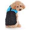 Ducomi St. Moritz Cappottino Cane con Gancio per Collare, Piumino Imbottito Inverno Cani - Gilet Giubbotto Taglia Piccola, Media e Grande - Cappotto Giubotto Impermeabile Invernale (M, Blue)