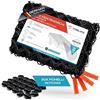 TRIBURG Rete per rimorchi TRIBURG elastica da 1x2m a 2x3m incl. 20x bottoni rotondi - Rete per rimorchi incl. bottoni per teloni per rimorchi