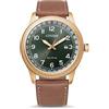 Citizen Orologio Analogico Eco-Drive Uomo con Cinturino in Pelle BM7483-15X
