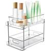 FOGARI Organizer Sottolavello Cucina 2 Livelli,Scaffale Estraibile per Lavello - Organizer Sottolavello,Portaoggetti Ripiano Multiuso Sotto Lavello per Cucina Bagno,Sottolavello Portaoggetti Ripiano Cassetto