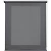 STORESDECO Tenda a rullo traslucida Plus, tenda a rullo premium con finitura metallizzata. Tenda moderna con aspetto tessile, molto decorativa, per finestre e porte, fino a 200 cm! | Plus Grigio, 140 cm x 250 cm