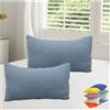adadvo Federe Cuscini Divano 40x70 Copricuscino 50x70 Federe per Cuscino 40x60 per Divano Set 2 Copricuscini letto Matrimoniale con Cerniera Federe Cuscino Federa Cotone e Poliestere(182,30x60 cm 12x24 in)