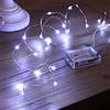 Generico Mini Catena Luminosa 10 LED - Luci di Natale per Presepe a Batteria, Bianco Freddo