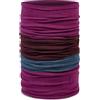 Buff Merino Move Sciarpa Multifunzionale Scaldacollo Uomo Donna Adulti, Senza Cuciture, Eleganza, Caldo, Logico, Confortevole, Moda, Moderno, Urbano, Regolatore di temperatura, Taglia Unica, Viola