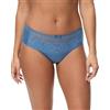 Playtex Slip Midi Flowery Lace Recycled Donna x1, Blu, 7/3XL