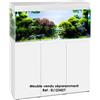 Aquael Aquarium Opti Set 240 LED bianco 2.0 2x17w 121x41x56cm ep.8mm 240L