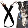 Qumiuu Cintura di sicurezza per animali domestici, cintura di sicurezza per auto, cintura di sicurezza per cani in auto, cintura di sicurezza facile da controllare, cinghia regolabile,
