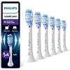 PHILIPS Sonicare G3 Premium Gum Care, testine di ricambio originali, bianco, confezione da 6, HX9056/87, Nuovo, 6 Testine