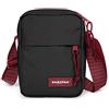 Eastpak The One Borsa A Tracolla, 21 cm, 2.5 L, Nero (Blakout Strip Red)