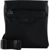 HUGO Nesh N Envelope, Busta_con_Zip Uomo, Black, One Size