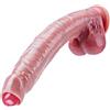 Umania Dildo gigante realistico da 26,3 cm, con prepuzio mobile in silicone, Dildo grande e spesso, potente ventosa, Dildo XXL, pene lungo per vagina e ano, adatto per uomini e donne