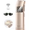 SALLOOT 27J 100W Epilatore Luce Pulsata IPL con 4 impulsi, Doppia Luce, 2 °C Ghiaccio in Zaffiro, Modalità PHR, Epilazione Laser Definitiva e Professional a Casa per Donna, Bikini, Corpo e Pelle Sensibile