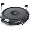 Gueray Lettore CD Portatile Hifi con display stereo cd Lettore CD con cuffie Supporto PROG ASP Funzione di memoria Funzione di ripetizione Effetto sonoro