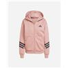 Adidas 3stripes W - Felpa - Donna - Marrone