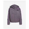 Adidas New Zne W - Felpa - Donna - Grigio