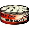 Generisch Overgrip Super Tacky Plus Tape - 30 fasce da tennis, colore: Bianco