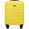 WITTCHEN Skyspeed Line Valigia da Cabina Piccola Valigia da Cabina Valigia rigida ABS Valigia da Viaggio Valigia Rotante Trolley Chiusura a Combinazione Maniglia Telescopica 4 Ruote Giallo