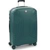 RONCATO YPSILON 4.0 Trolley Rigido Grande 78 cm, espandibile con zip, 4 ruote - Verde Bottiglia