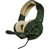 Trust Cuffie da gioco raggio Trust Gxt 411c con microfono Verde/Nero