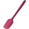 U-Taste 35.6cm Grande Spatola Flessibile Silicone: 250℃ Resistente al Calore Leccapentola di Gomma Raschietto Antiaderente, Utensile da Cucina per Miscelazione Raschiare (Rosso)