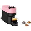 Nespresso De'Longhi Macchina Da Caffè A Capsule Vertuo Pop ENV90.P, Funzione Cold Brew, 4 Dimensioni Di Tazza, Connettività Bluetooth E WLAN, Pacchetto Di Benvenuto, Rosa