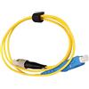 ciciglow Cavo Patch in Fibra Ottica, 0,5 M da FC a SC Cavo Patch in Fibra Ottica Monomodale Ponticello in Fibra Ottica a Bassa Perdita di Ottica per Ricetrasmettitori SFP Switch Ethernet Convertitori di Media