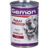 Gemon Monge Gemon Paté Agnello Cani Adulti - Risparmia il 10% con codice: monge0726 24x400 g Mangime