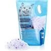Nobleza - Lettiera per gatti in Silice Gel diamantato per gattini 7.6L/3KG Assorbente， Biodegradabile confortevole