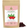IDDA Herbal Mirtilli Rossi Secchi 1kg, Mirtilli Rossi Essiccati, Dolcificati con Succo di Mela