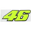 uxcell sourcingmap Giallo 46 Pattern Car Sticker Decalcomania Adesivo decorativo per Auto
