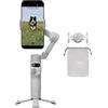 DJI Osmo Mobile 7 Stabilizzatore per iPhone, Android, Treppiede integrato, Ultra-leggero, Stabilizzatore 3 assi per smartphone, ActiveTrack 7.0, ShotGuides, Editing a un tocco, 10 ore di autonomia