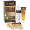 BIOKAP NUTRICOLOR 10,0 NEW BIONDO EXTRA CHIARISSIMO TINTA TUBO + FLACONE