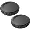 Hxdzieory Tappo di copertura per Nikon D3500 D3400 D3300 D3200 D3100 D5600 D5500 D5300 D5100 D7500 D7000 D850 D810 D800 D750 D3500 D90. D80 D70 fotocamere DSLR, Hxdzieory [2 pezzi]