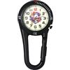 Oidea Orologio da taschino digitale con moschettone: orologio da taschino unisex con luce notturna per medici, infermieri, cuochi, scalatori, casa, ufficio, sport all'aria aperta, attività di