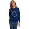 Gruppo Russo Alfio di Russo Alfio Lotto Pigiama Girl LP7092 Caldo Cotone Interlock (IT, età, 14 Anni, Regular, Blu)