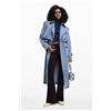 Desigual Trench in denim con cintura