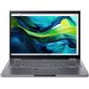 ACER ASPIRE SPIN 14 ASP14-51MT convertibile 2 in 1, ", processore Intel® Core 5 120U, 16 GB, 512 GB SSD, Grigio siderale