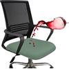 CAREDGO 2 Pezzi Coprisedili per Sedia da Ufficio Coprisedili per Scrivania Coprisedie per Computer Coprisedili per Sedia da Pranzo Coprisedili per Sedia Custodia Protettiva (Verde)